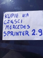 kupie silnik 2.9 td  do sprinter 212 / 312    do kwoty 7000 